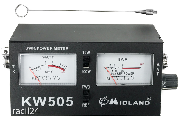 Измеритель КСВ и мощности индикатор поля Alan KW505 в магазине RACII24.RU, фото